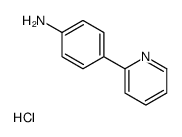 4-pyridin-2-ylaniline,hydrochloride Structure