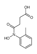 4-(N-hydroxy-2-methylanilino)-4-oxobutanoic acid结构式