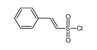 反-β-苯乙烯磺酰氯结构式