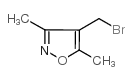 4-溴甲基-3,5-二甲基异噁唑结构式