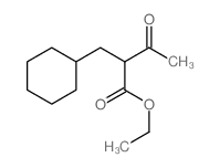 2-环己基甲基乙酰乙酸乙酯结构式