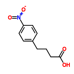 4-(4-Nitrophenyl)butyric acid Structure