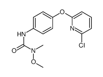 3-[4-(6-chloropyridin-2-yl)oxyphenyl]-1-methoxy-1-methylurea结构式