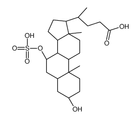 (3a,5b,7a)-3-hydroxy-7-(sulfooxy)-cholan-24-oic acid picture