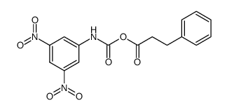 [(3,5-dinitro-phenyl)-carbamic acid ]-(3-phenyl-propionic acid )-anhydride结构式