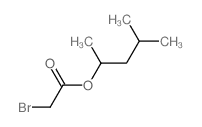 4-methylpentan-2-yl 2-bromoacetate structure