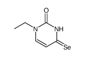 1-ethyl-4-selenoxo-3,4-dihydro-1H-pyrimidin-2-one结构式