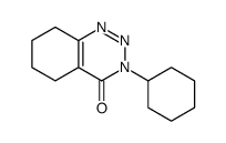 3-cyclohexyl-5,6,7,8-tetrahydro-1,2,3-benzotriazin-4-one Structure