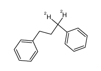 1,1-dideuterio-1,3-diphenylpropane Structure