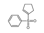 cyclopenten-1-ylsulfonylbenzene结构式