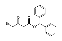 diphenylmethyl 4-bromo-acetoacetate结构式