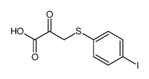 (4-iodo-phenylsulfanyl)-pyruvic acid结构式