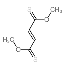 2-Butenebis(thioic)acid, O,O-dimethyl ester, (E)- (9CI) Structure