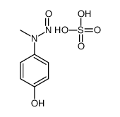 N-(4-hydroxyphenyl)-N-methylnitrous amide,sulfuric acid结构式