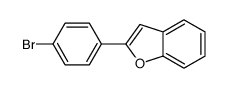 2-(4-bromophenyl)-1-benzofuran Structure