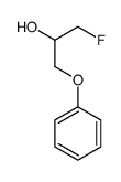 1-fluoro-3-phenoxypropan-2-ol Structure