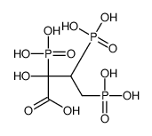 2-hydroxy-2,3,4-triphosphonobutanoic acid Structure