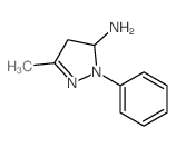 5-methyl-2-phenyl-3,4-dihydropyrazol-3-amine picture