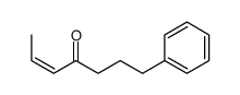 7-phenylhept-2-en-4-one Structure