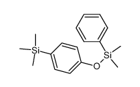 Dimethyl-phenyl-(4-trimethylsilyl-phenoxy)-silan Structure