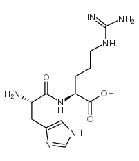 H-His-Arg-OH structure