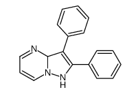 2,3-diphenyl-1,3a-dihydropyrazolo[1,5-a]pyrimidine结构式