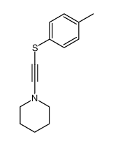 1-((p-tolylthio)ethynyl)piperidine结构式