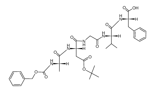 Z-Ala-Asp(OBu-t)-Gly-Val-Phe-OH图片