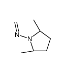 N-[(2R,5R)-2,5-dimethylpyrrolidin-1-yl]methanimine结构式