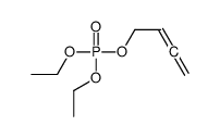 buta-2,3-dienyl diethyl phosphate结构式