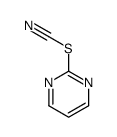 Thiocyanic acid, 2-pyrimidinyl ester (7CI,9CI)结构式