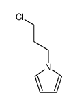 1-(3-chloropropyl)-1H-pyrrole结构式