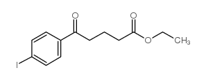 ETHYL 5-(4-IODOPHENYL)-5-OXOVALERATE结构式