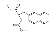 dimethyl (2R)-2-(naphthalen-2-ylmethyl)butanedioate结构式