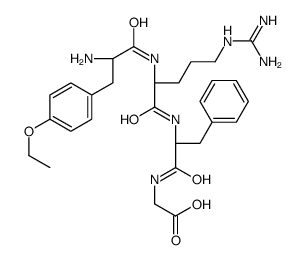 H-Tyr(Et)-D-arg-phe-gly-oet structure