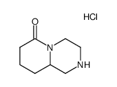 Octahydro-pyrido[1,2-a]pyrazin-6-one hydrochloride structure