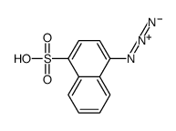 4-azidonaphthalene-1-sulfonic acid Structure