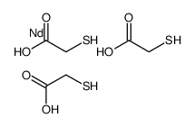 tris(mercaptoacetato-O,S)neodymium结构式