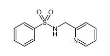 Benzenesulfonamide, N-(2-pyridinylmethyl) Structure