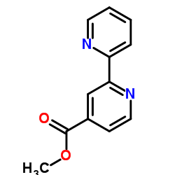 [2,2'-Bipyridine]-4-carboxylic acid, methyl ester structure