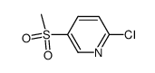 2-Chloro-5-(Methylsulfonyl)Pyridine Structure