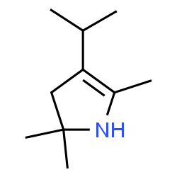 1H-Pyrrole,2,3-dihydro-2,2,5-trimethyl-4-(1-methylethyl)-(9CI) Structure