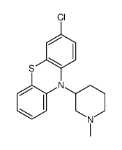 3-chloro-10-(1-methylpiperidin-3-yl)phenothiazine Structure