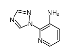 2-(1,2,4-triazol-1-yl)pyridin-3-amine结构式