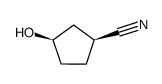 (1S,3R)-3-hydroxycyclopentane-1-carbonitrile picture