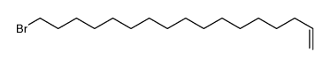 17-bromoheptadec-1-ene Structure