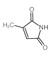 1H-Pyrrole-2,5-dione,3-methyl- Structure