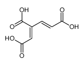 buta-1,3-diene-1,2,4-tricarboxylic acid Structure