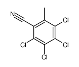 2,3,4,5-tetrachloro-6-methylbenzonitrile Structure