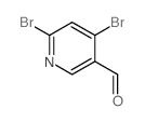 4,6-DIBROMONICOTINALDEHYDE structure